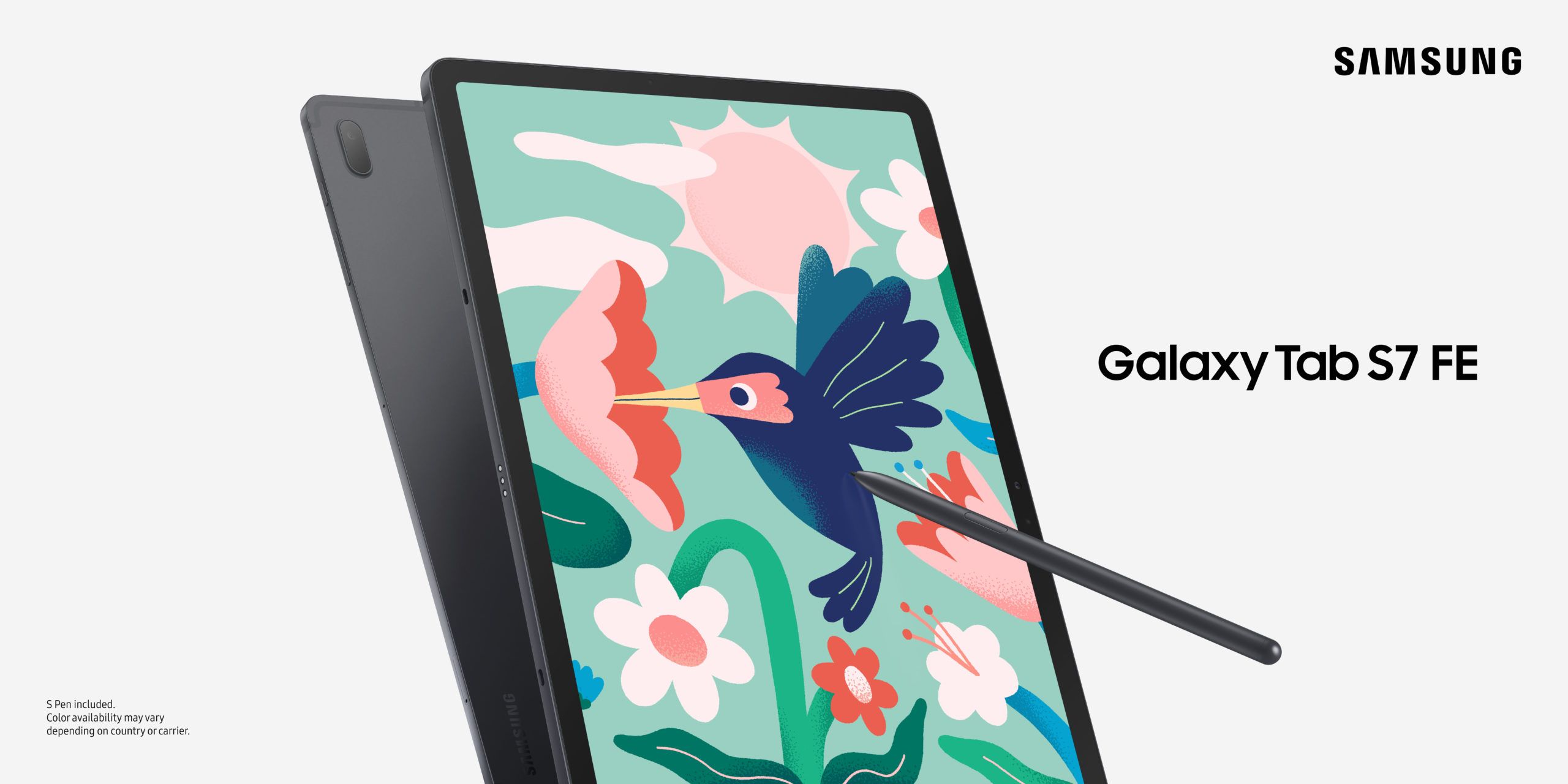 Samsung's Tab S7 FE is coming to the US in two models, and the