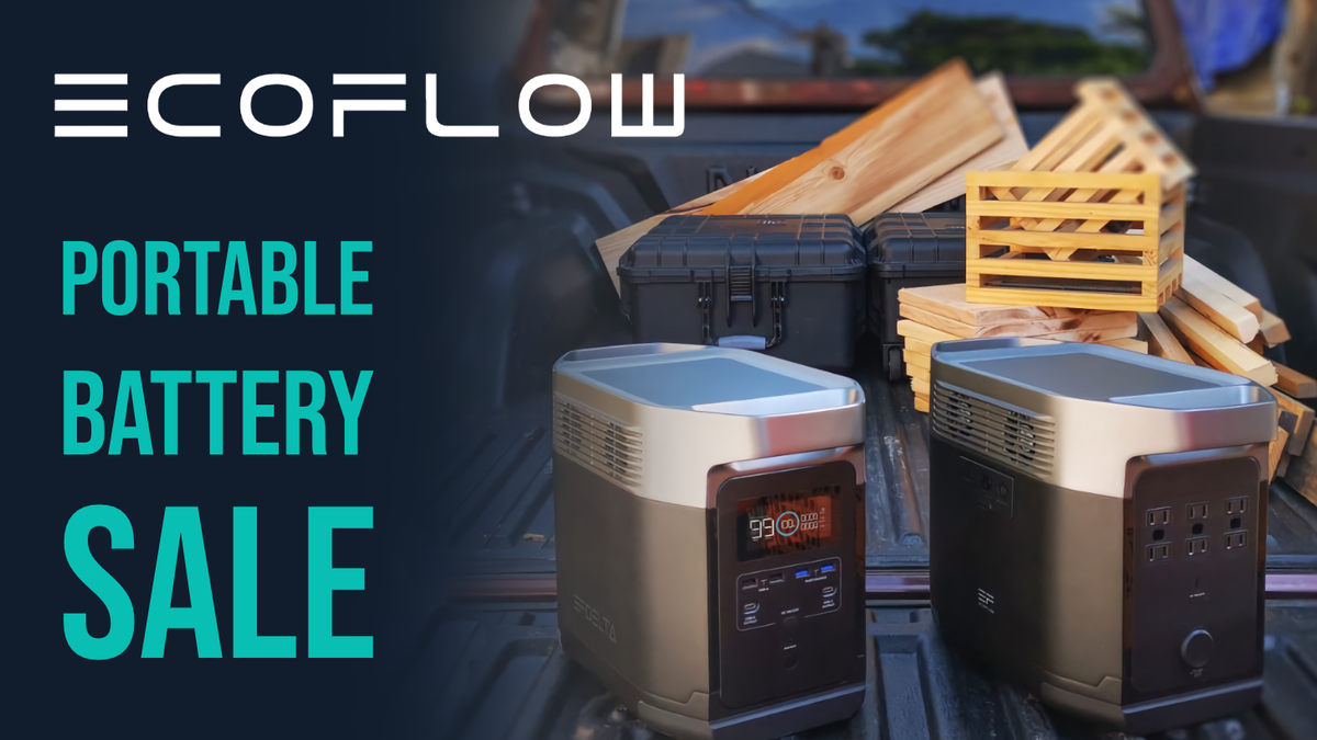 EcoFlow’s portable power solutions are great for camping, hiking, or ...