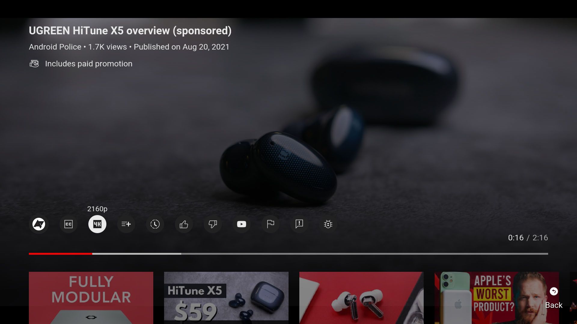 YouTube's line art icons make the jump to your TV, complete with a new ...