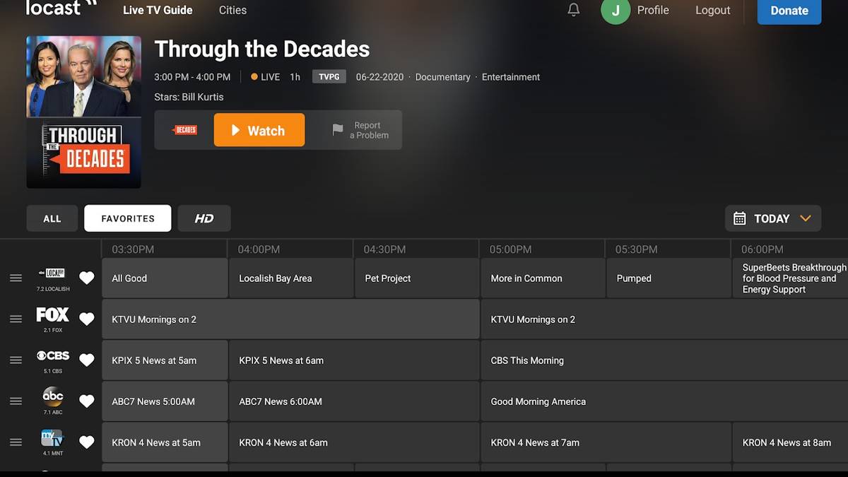 Local TV re-streaming service Locast shut down by network lawsuit