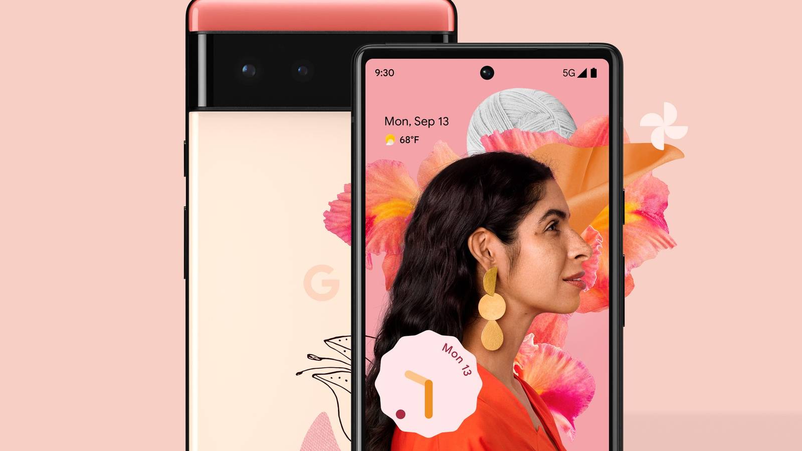 Pixel 6 live wallpapers show off Google's green thumb, image size:1600x900