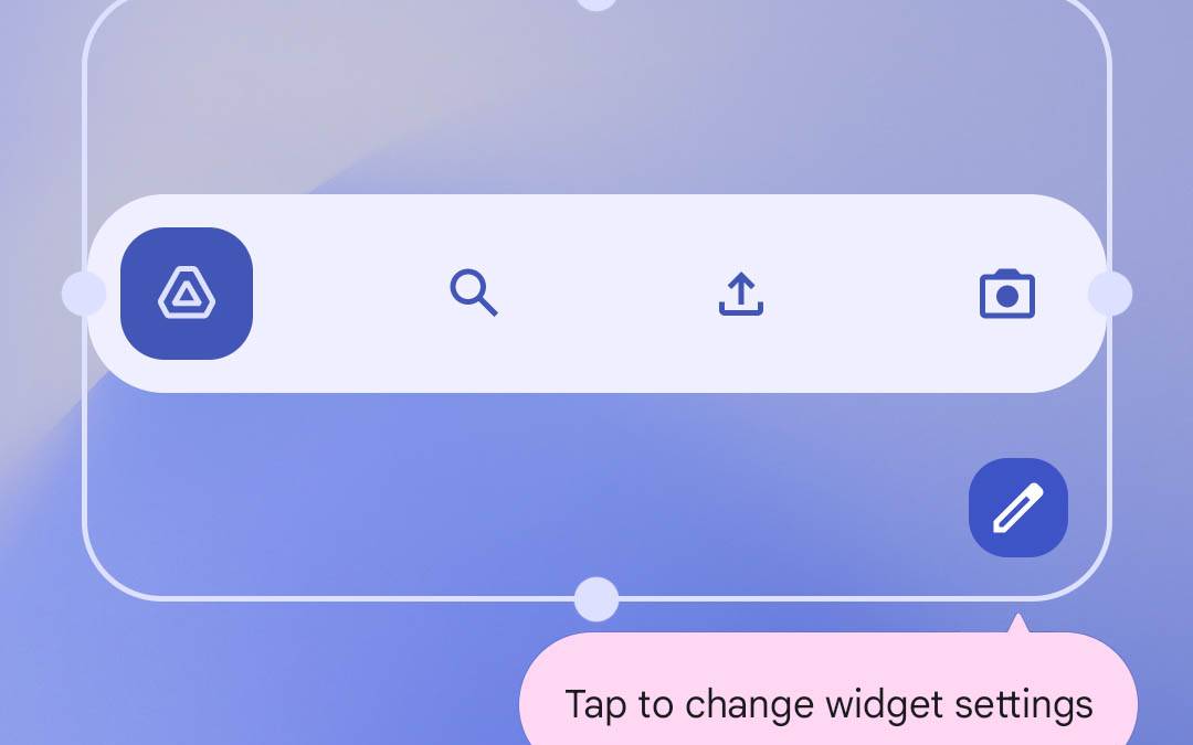 Check out Android 12's new widget editing tool