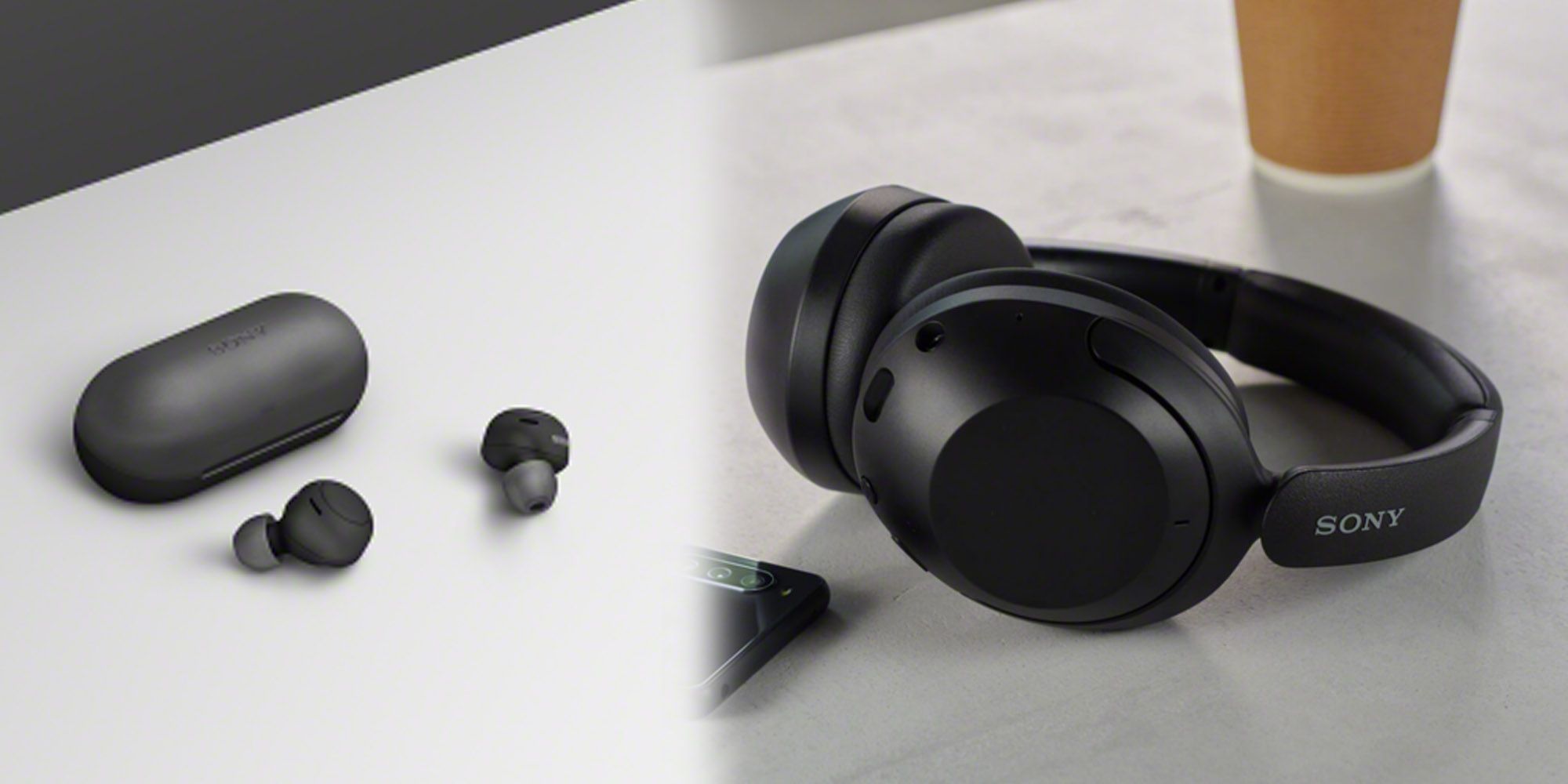 Sony's new mid-range WF-C500 earbuds and WH-XB910N headphones are