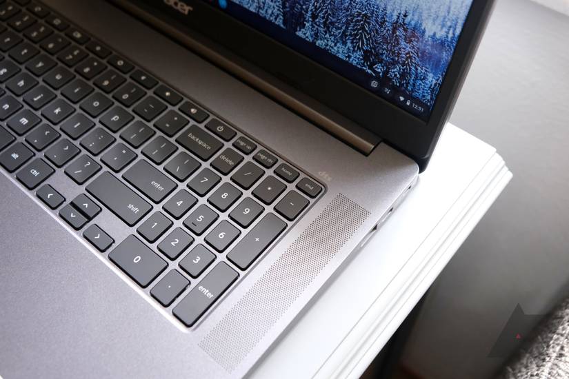 Chromebook 317 Acer CB317-1H-C7TP - 17,3" Full HD, Intel Celeron, 8 Go RAM, 128 Go EMMC