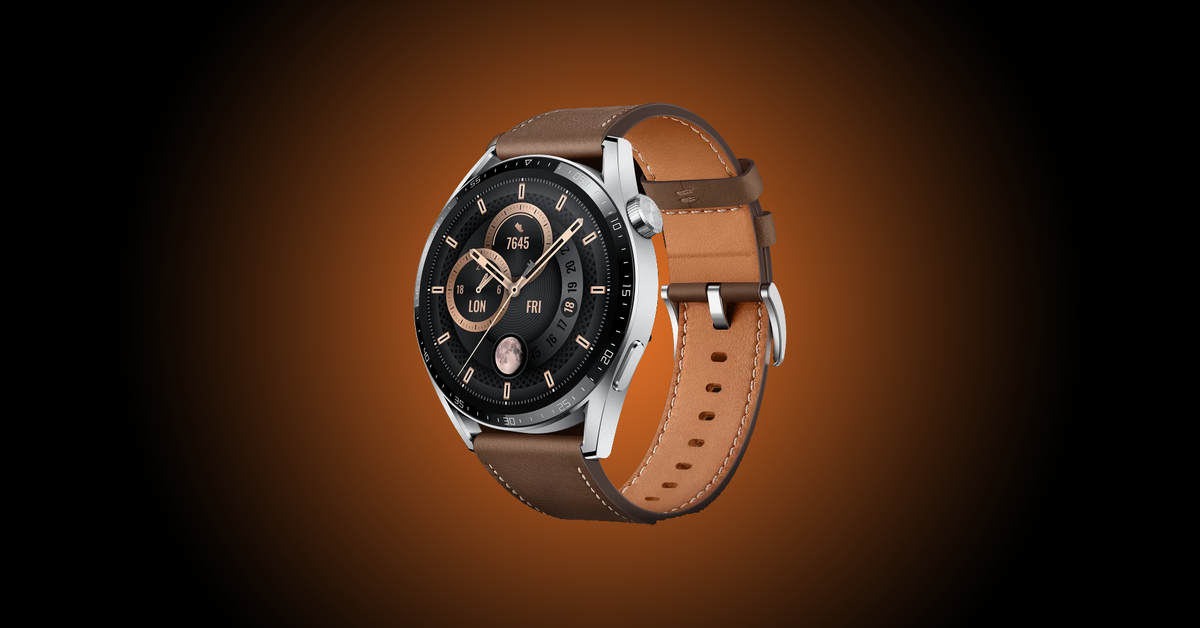 HUAWEI WATCH GT 3 46mm ブラウンレザー HUAWEI WATCH GT 3 46mm スマートウォッチ