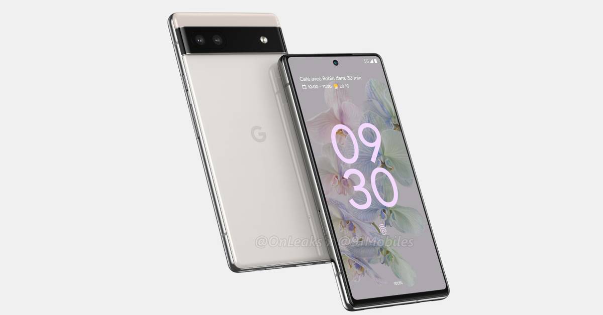 Google Pixel 6a renders reveal Pixel 6-like design, no headphone jack
