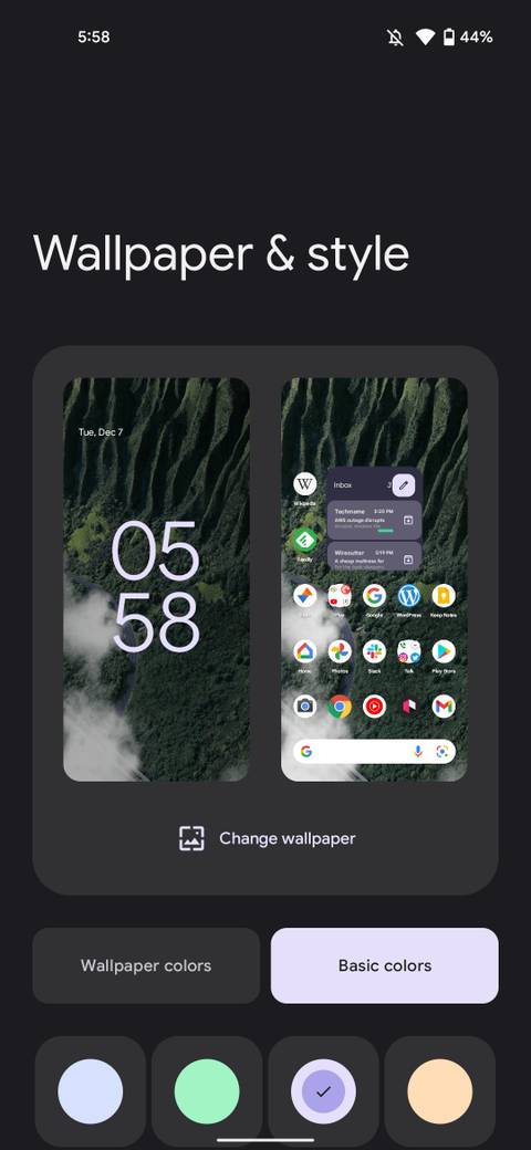 Android 12 fixes Material You glitches when previewing widgets