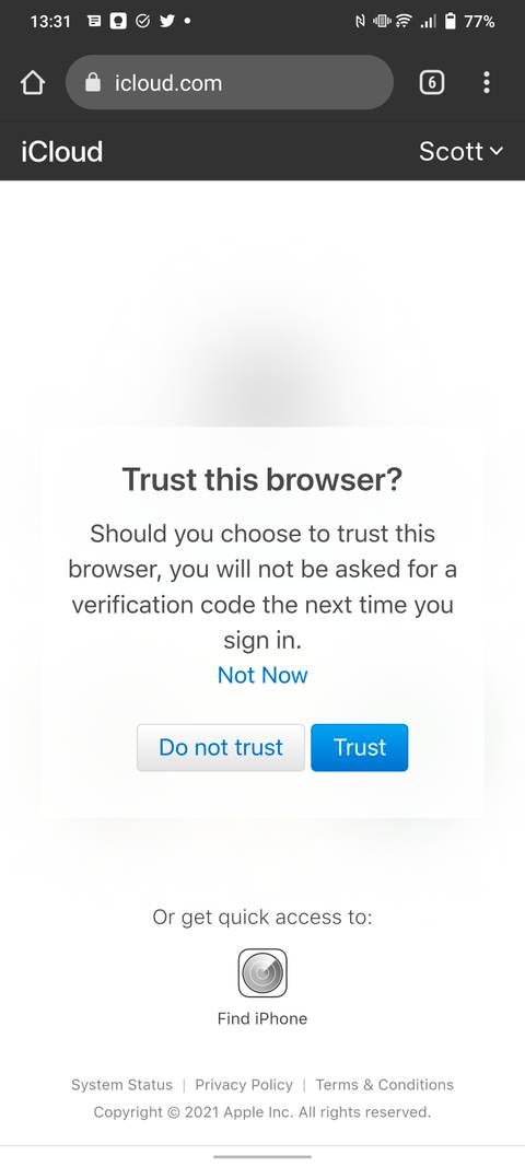 How to access your iCloud data on Android