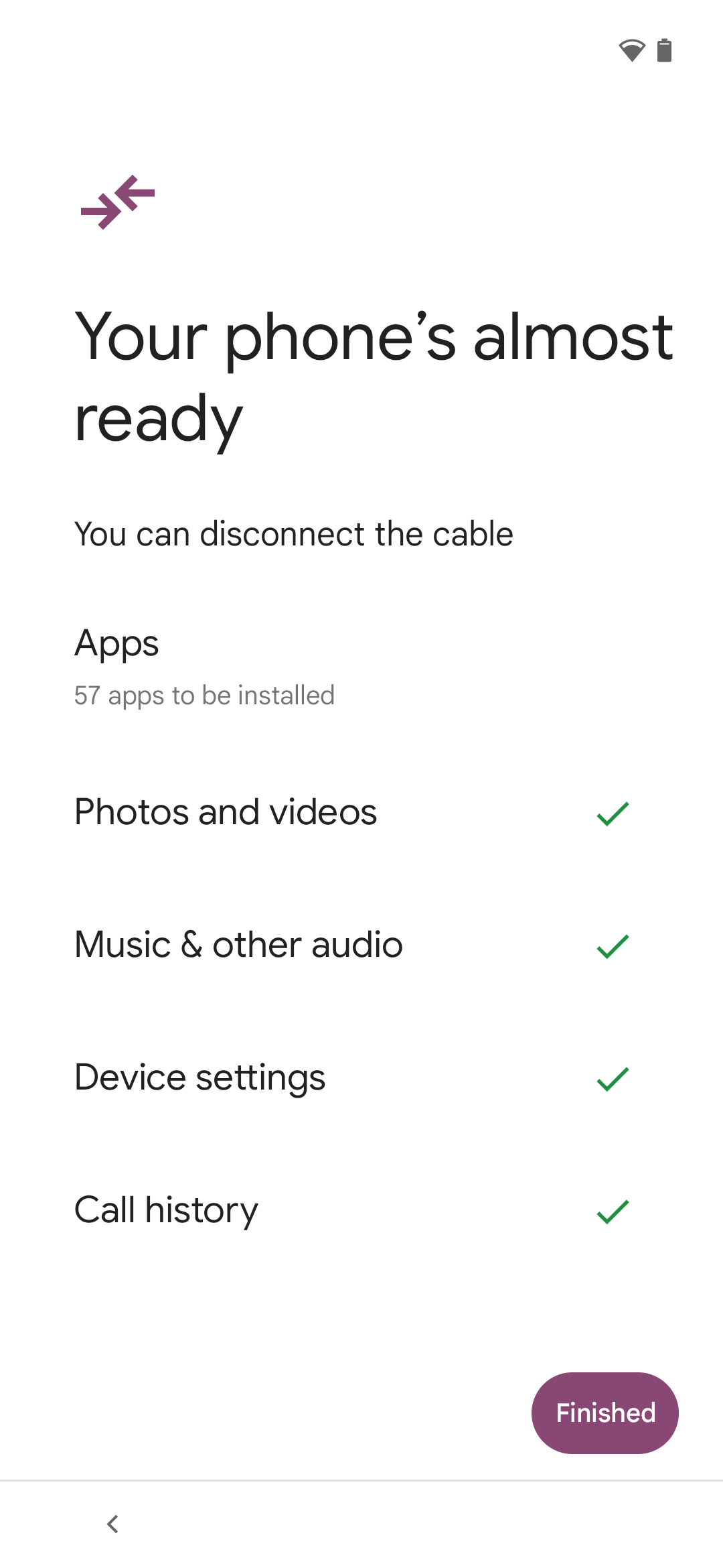 How to transfer files and data from an old Android phone to a new one