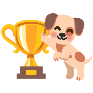 Gboard emoji kitchen dog medal