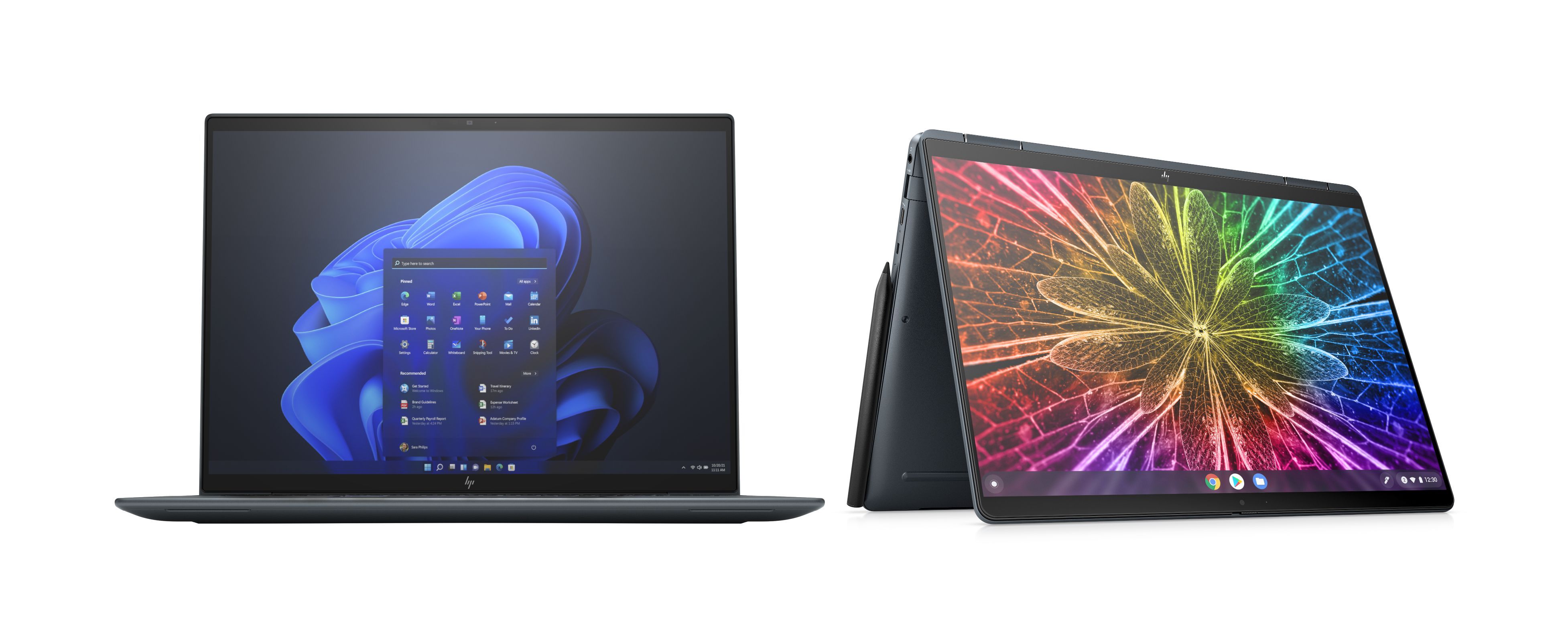 The HP Elite Dragonfly Chromebook comes with a haptic trackpad and