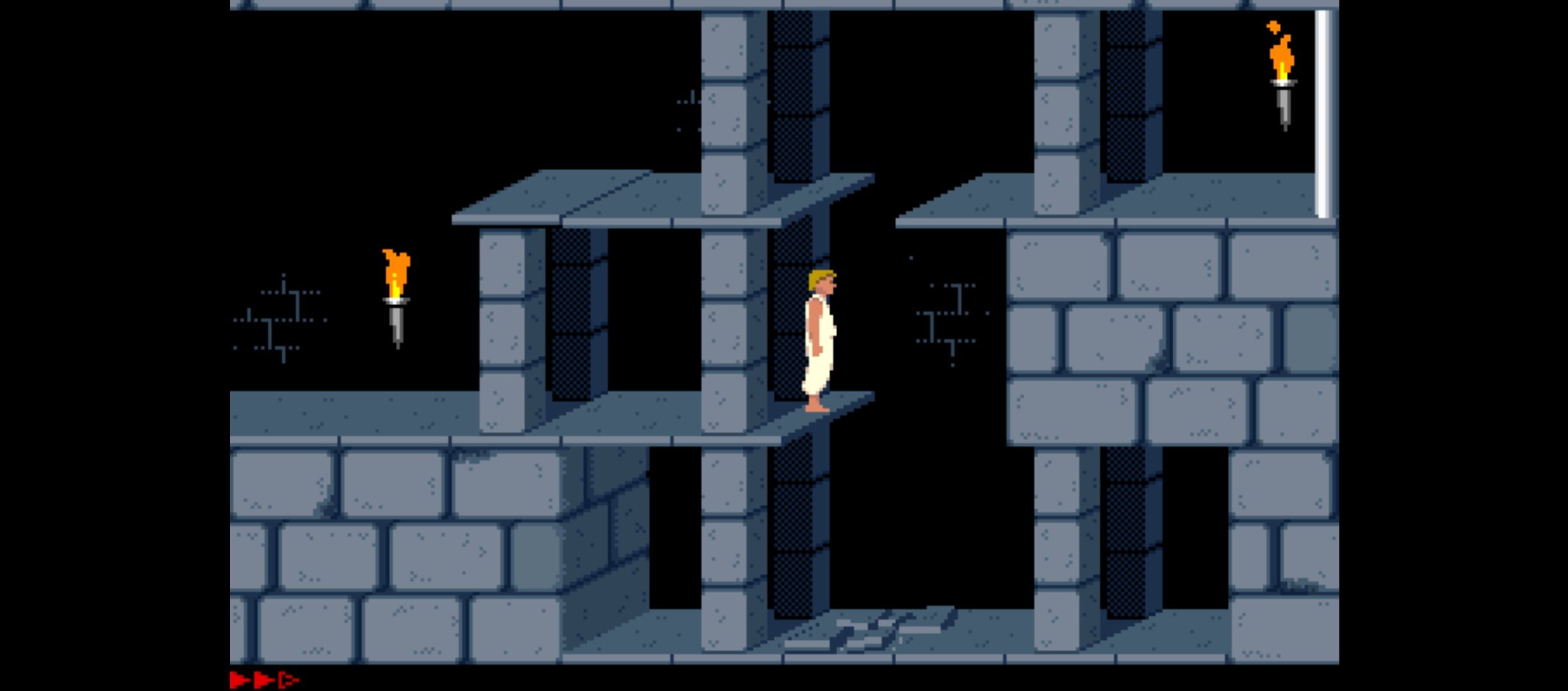 You can play Prince of Persia right from your Android phone's browser ...