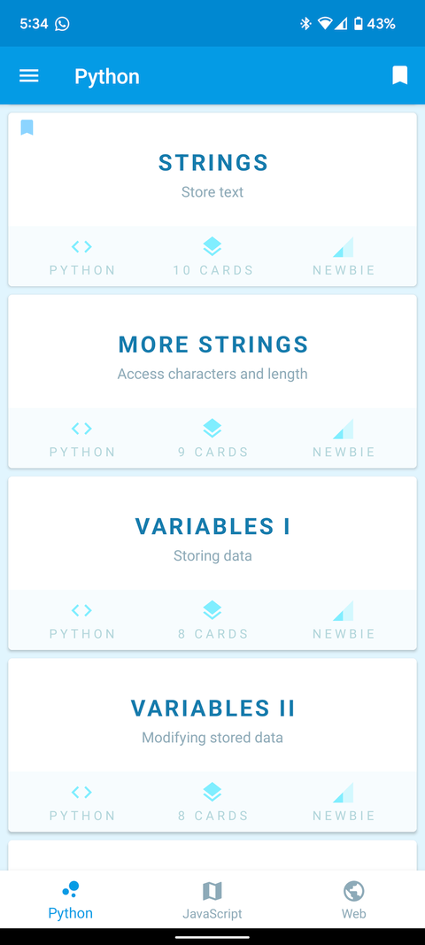 The top coding apps to learn SQL, Python, and more on the go