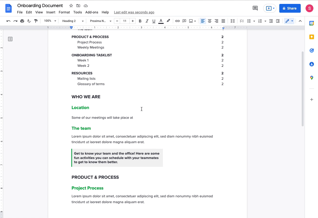 Visualizer Google Documents New Google Docs Smart Canvas features let you break free from the ...