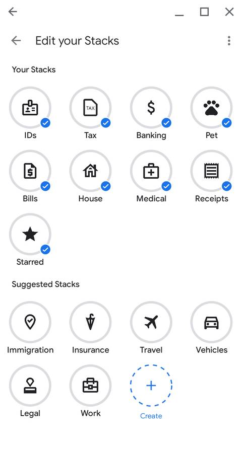 Stack Icon Google How to use Google Stack to scan and organize all of your files