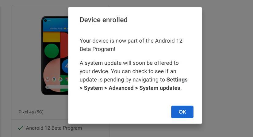 Google just added the Pixel 6 and Pixel 6 Pro to its Android beta program