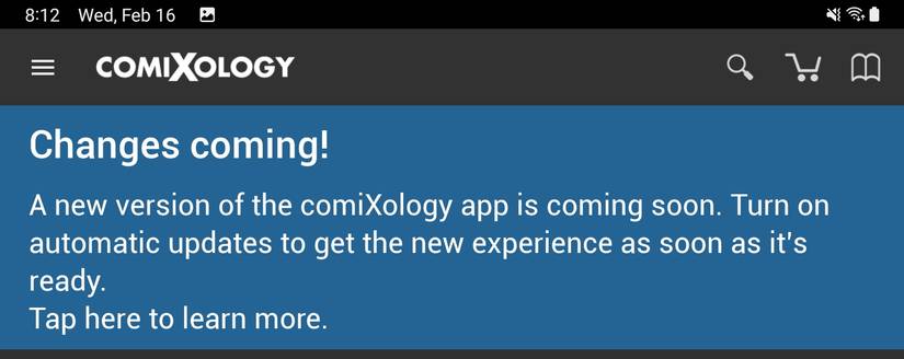 comixology amazon update