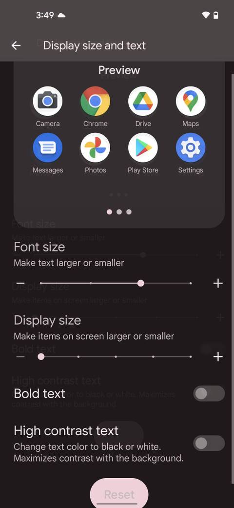 Android 13 DP2 offers a one-stop shop for all your sizing needs