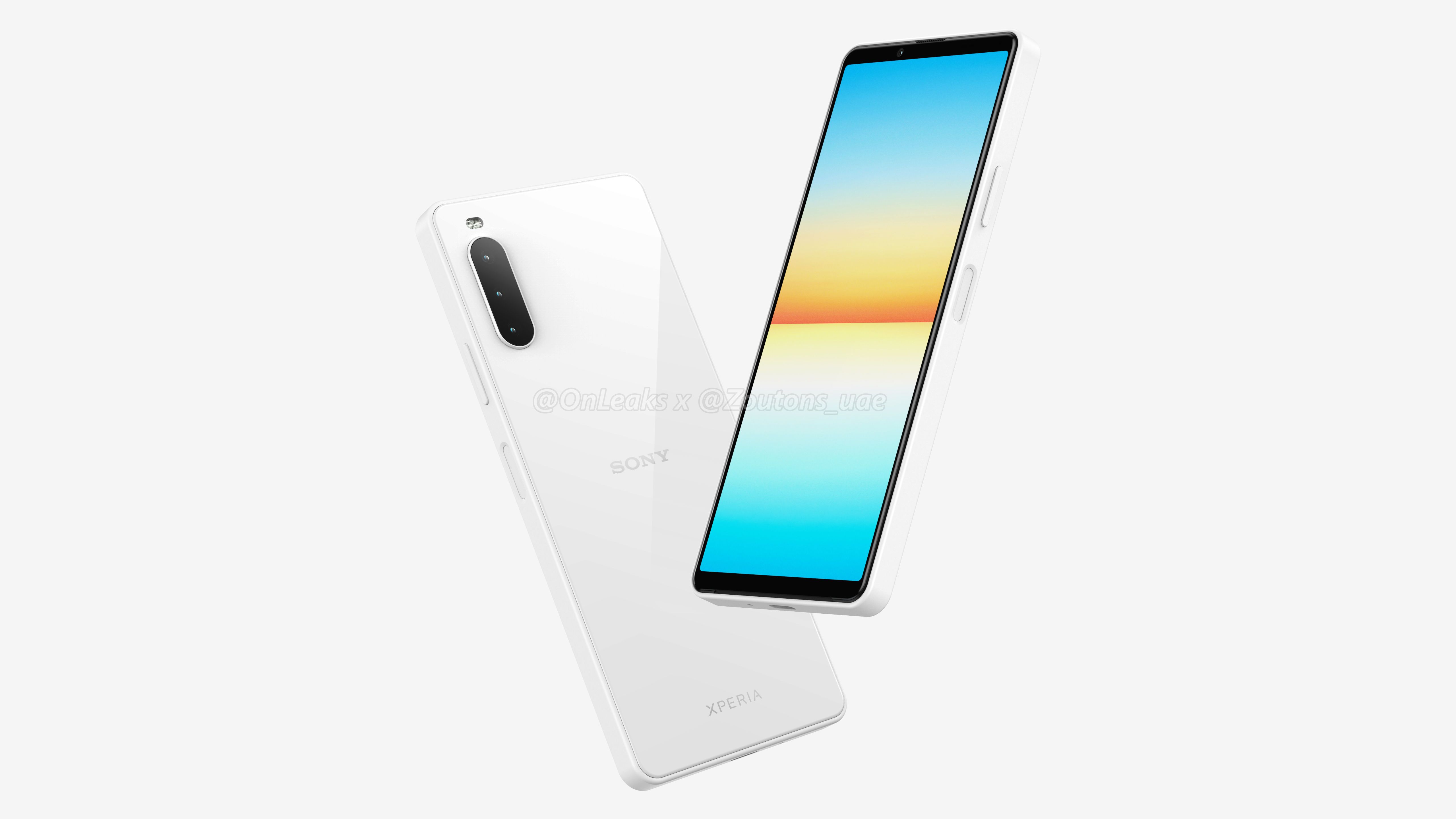 Sony Xperia 10 IV renders reveal a familiar slender design