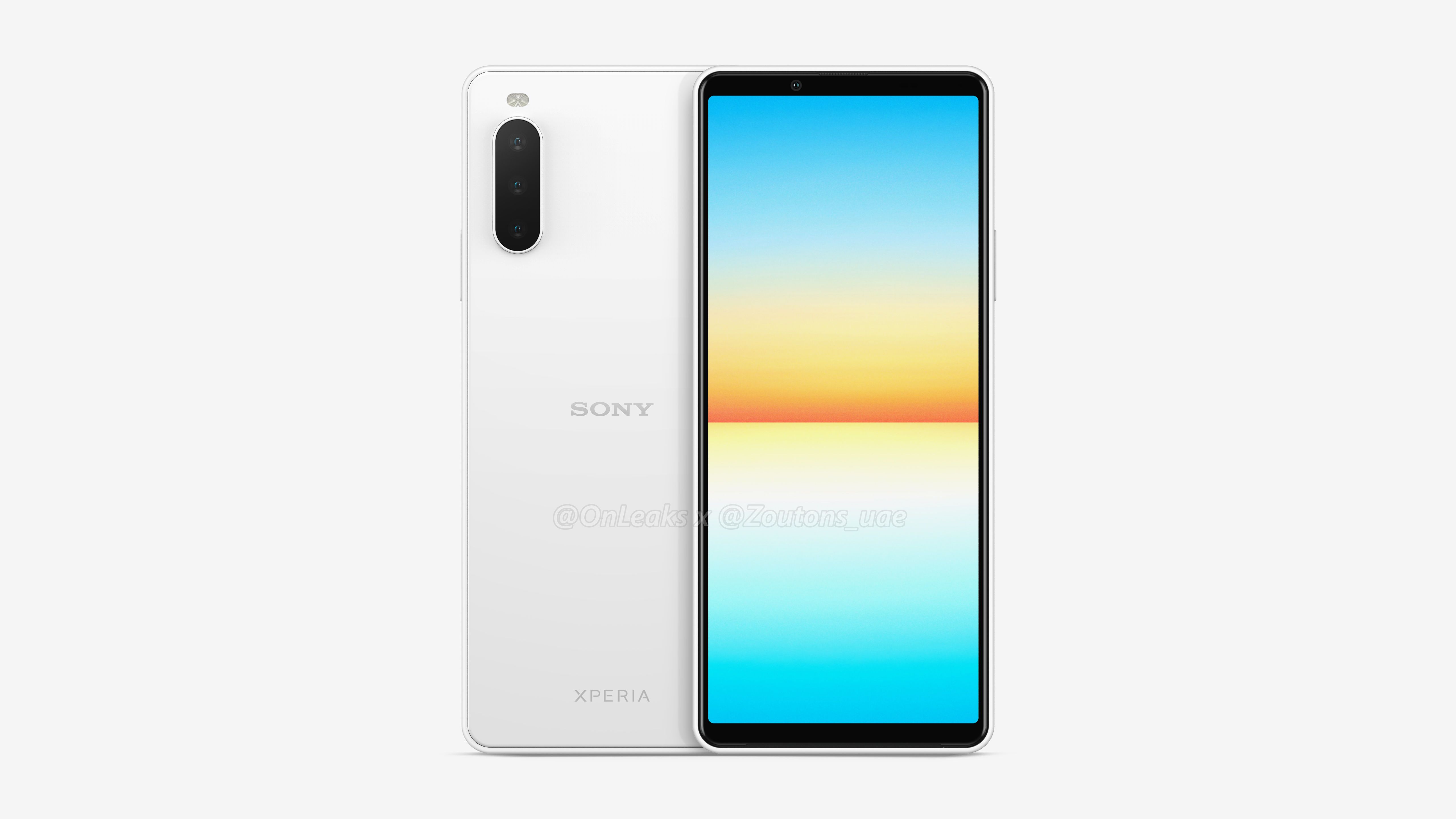 Sony Xperia 10 IV renders reveal a familiar slender design