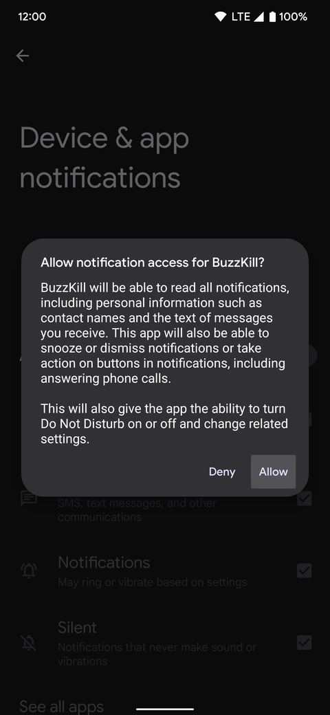How to set custom notification vibration patterns on Android