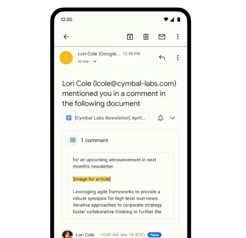 Google Workspace notifications pick up new tool for fighting spam