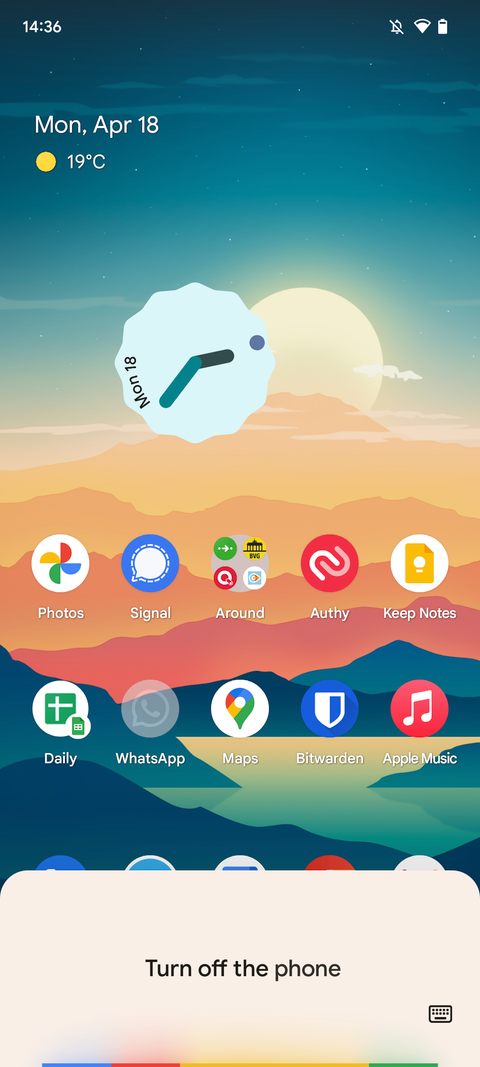 Google Assistant power menu gesture 1