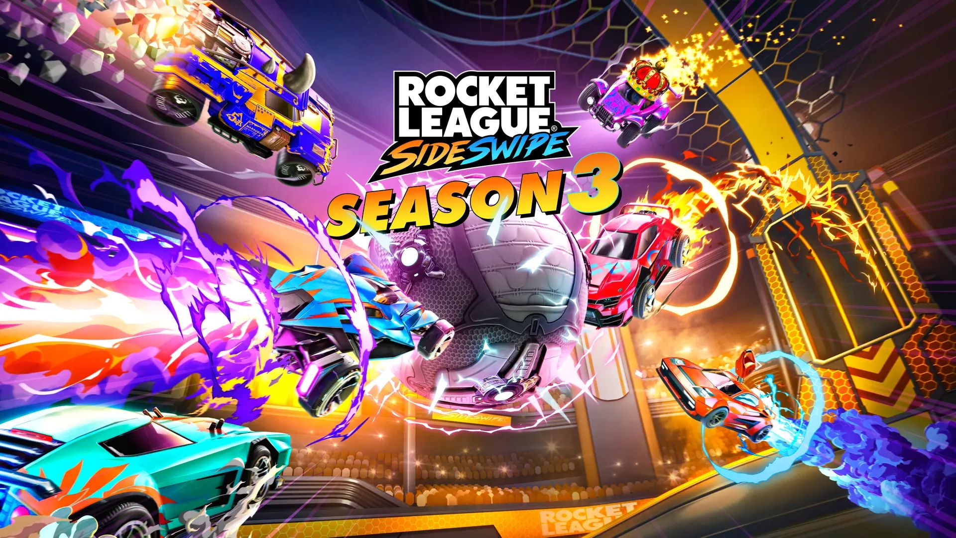 Rocket League Sideswipe appropriately enters its third season with a new  3v3 mode