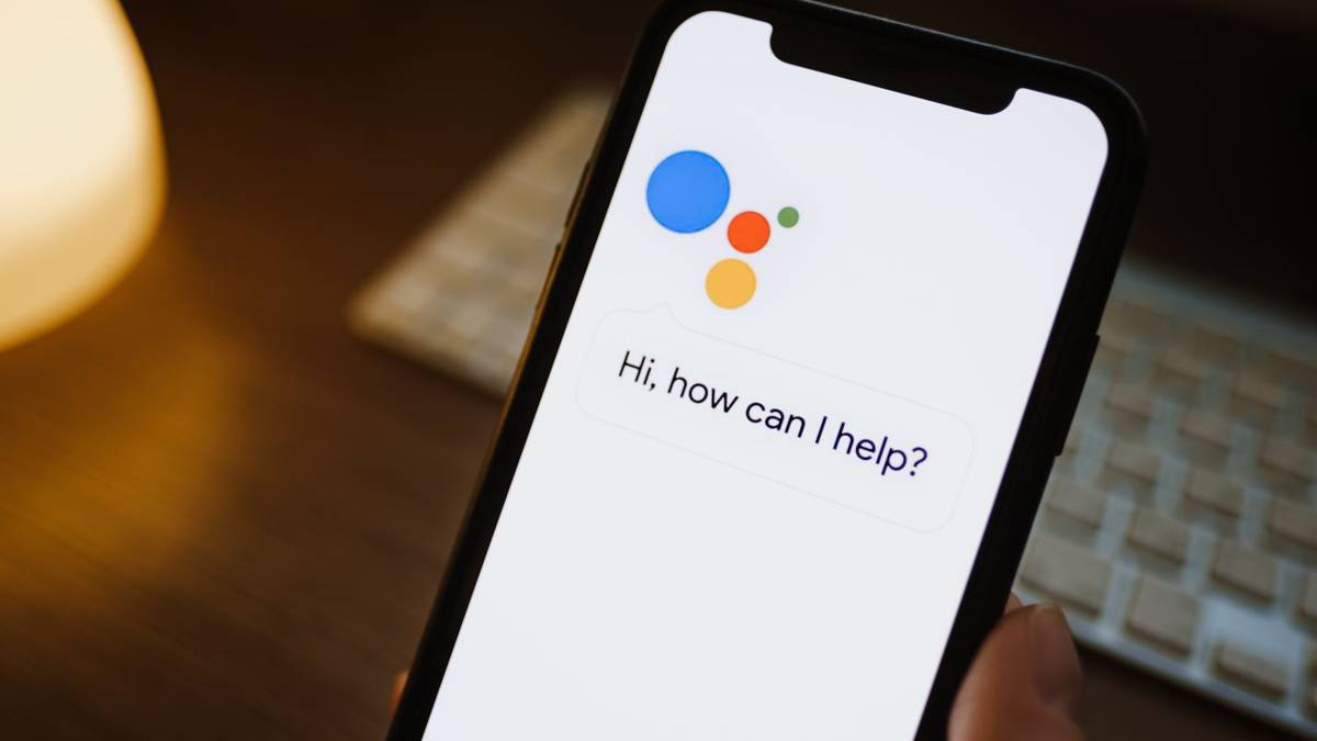 Google Assistant on a smartphone