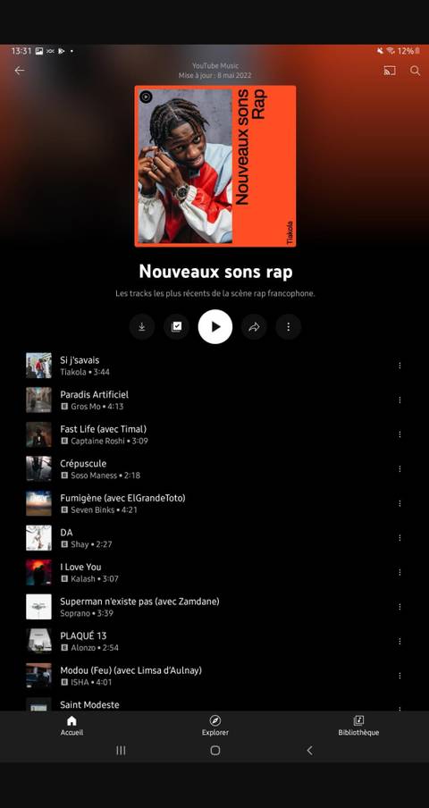 YouTube Music on Android is getting a UI redesign for playlists