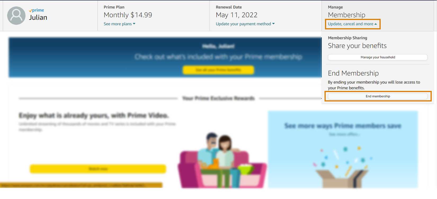 How to cancel your Amazon Prime subscription