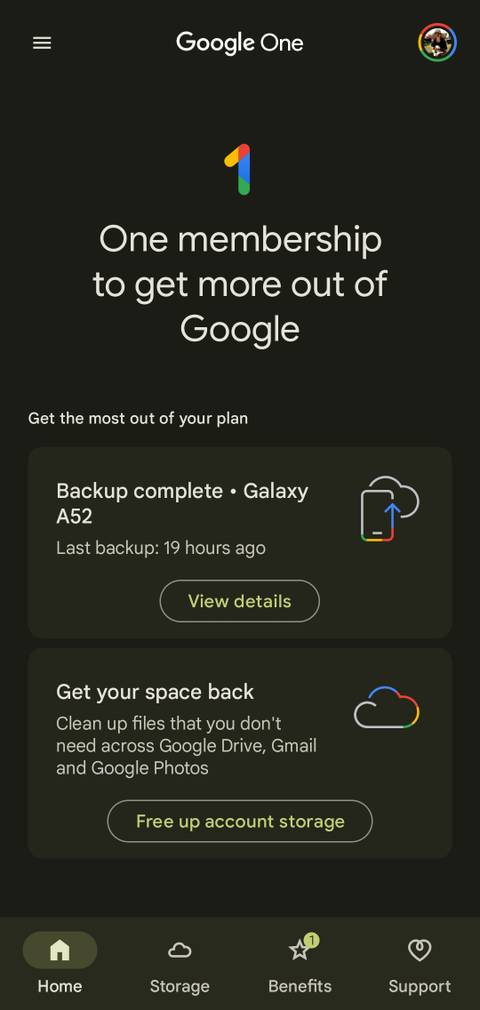 What is Google One?