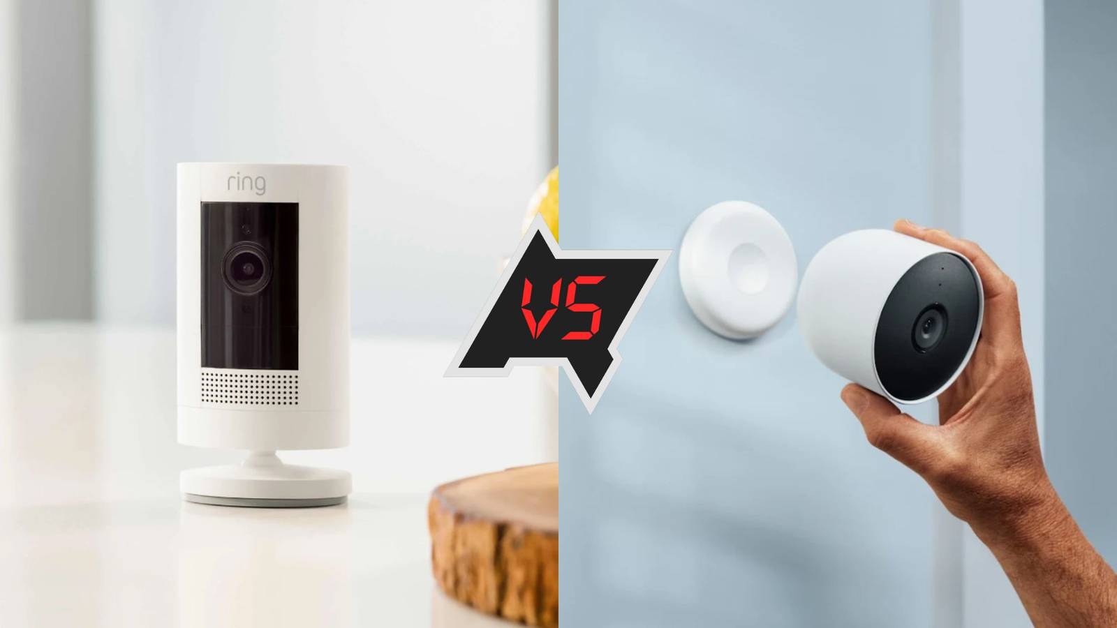 Ring Stick Up Cam Battery vs. Nest Cam Battery