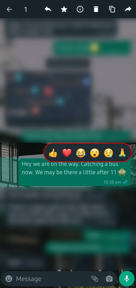 Text Message Reactions WhatsApp: How to use message reactions