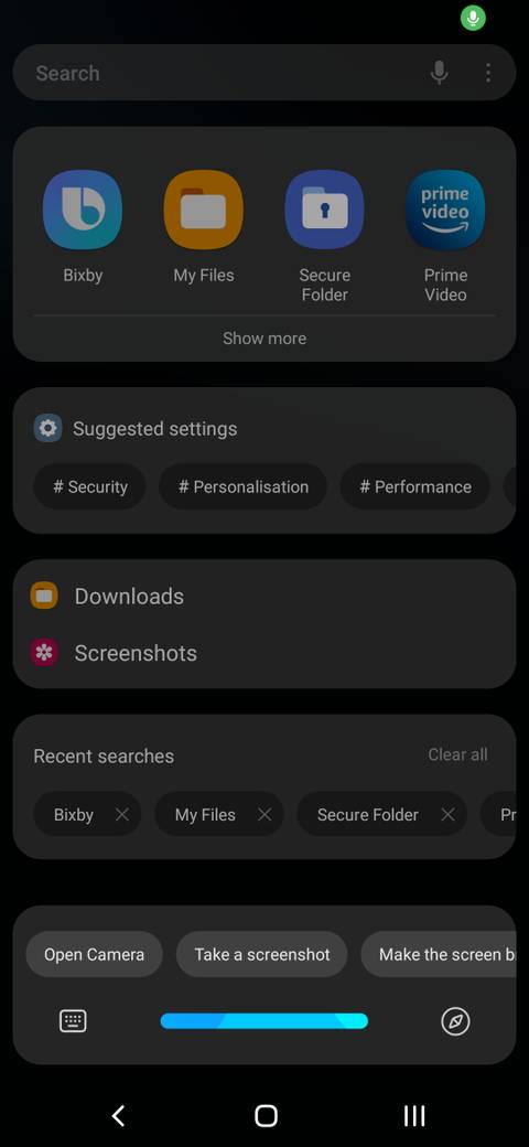 Bixby UI