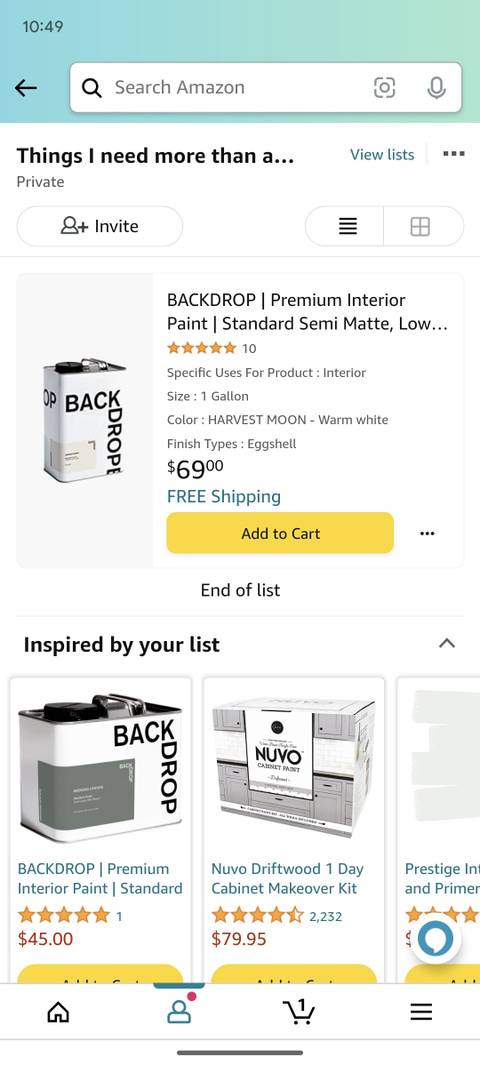 How to create an Amazon wish list