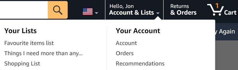 How to make and share your Amazon Wish List