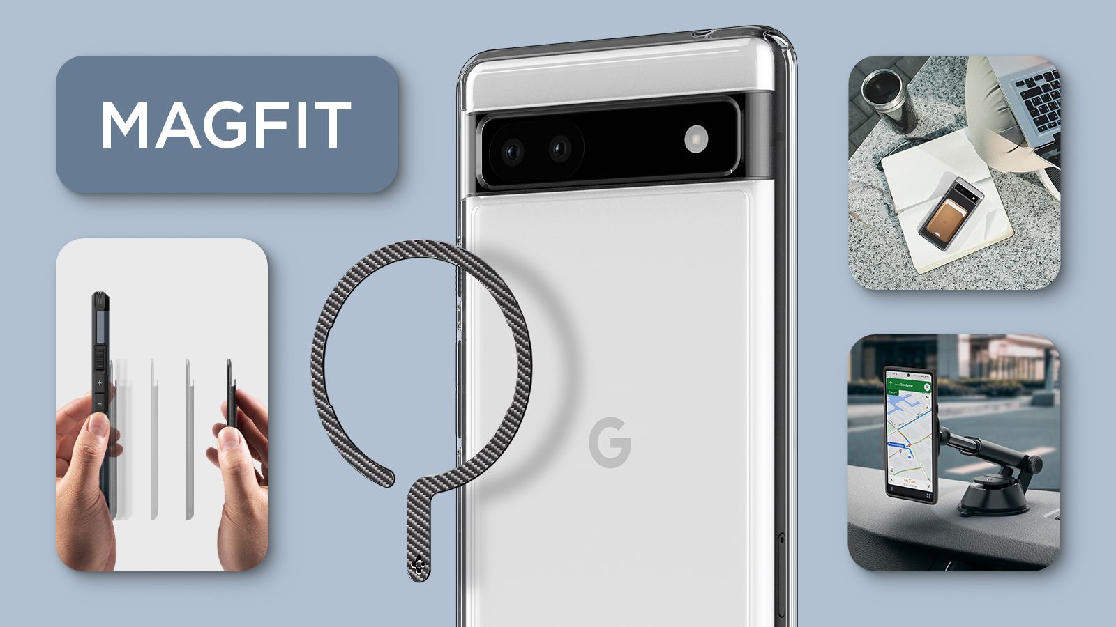 Level up your Google Pixel 6a game with Spigen's cases and MagFit