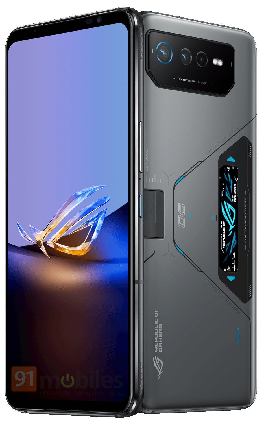 Leaked renders suggest Asus has two new ROG Phone 6D models