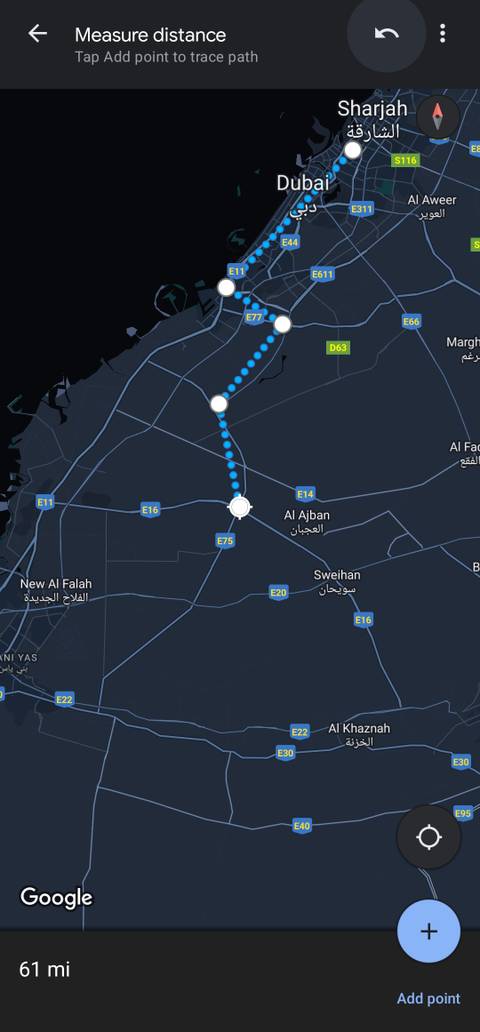 How to measure distance and area in Google Maps