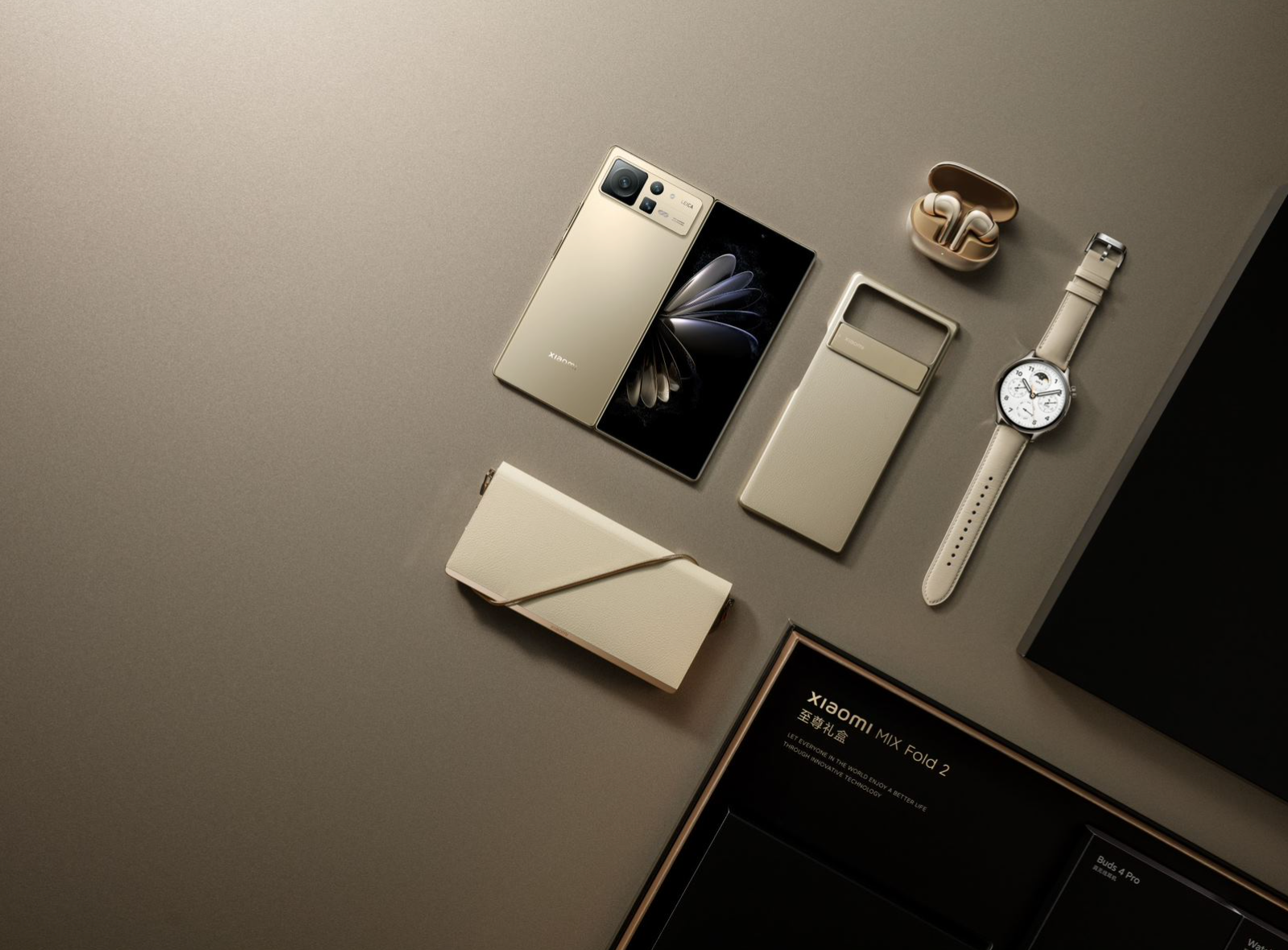 Xiaomi Mix Fold 2 12GB+256GB ゴールド Xiaomi shows what a foldable could look like if Samsung had