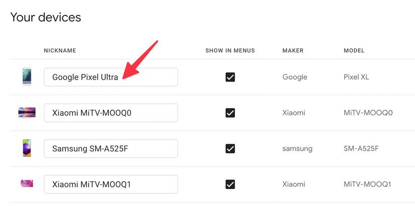 Device Rename How to change your Android Device's name