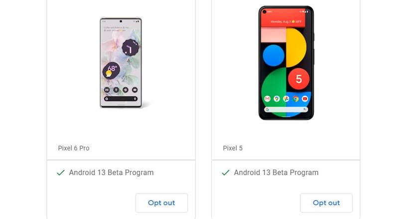 What it looks like when opting out of the Android Beta program on a Pixel device.