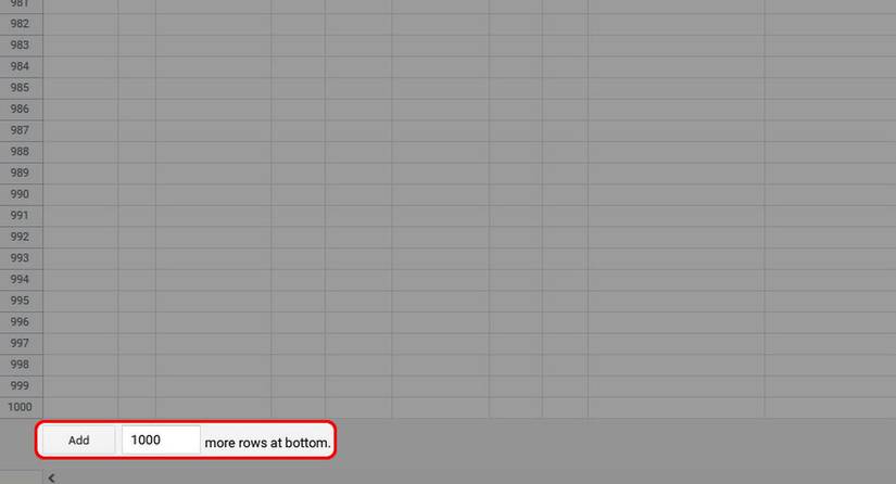 Google Sheets: How to insert and delete rows, columns, and cells
