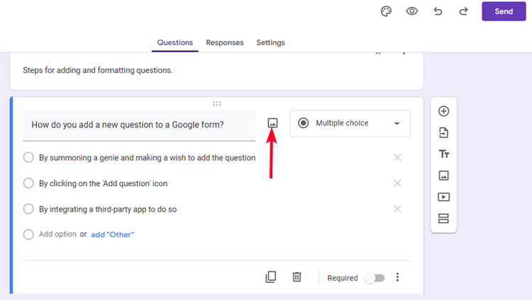 Goggle Question. Images How to create a Google Survey and collect responses in seconds