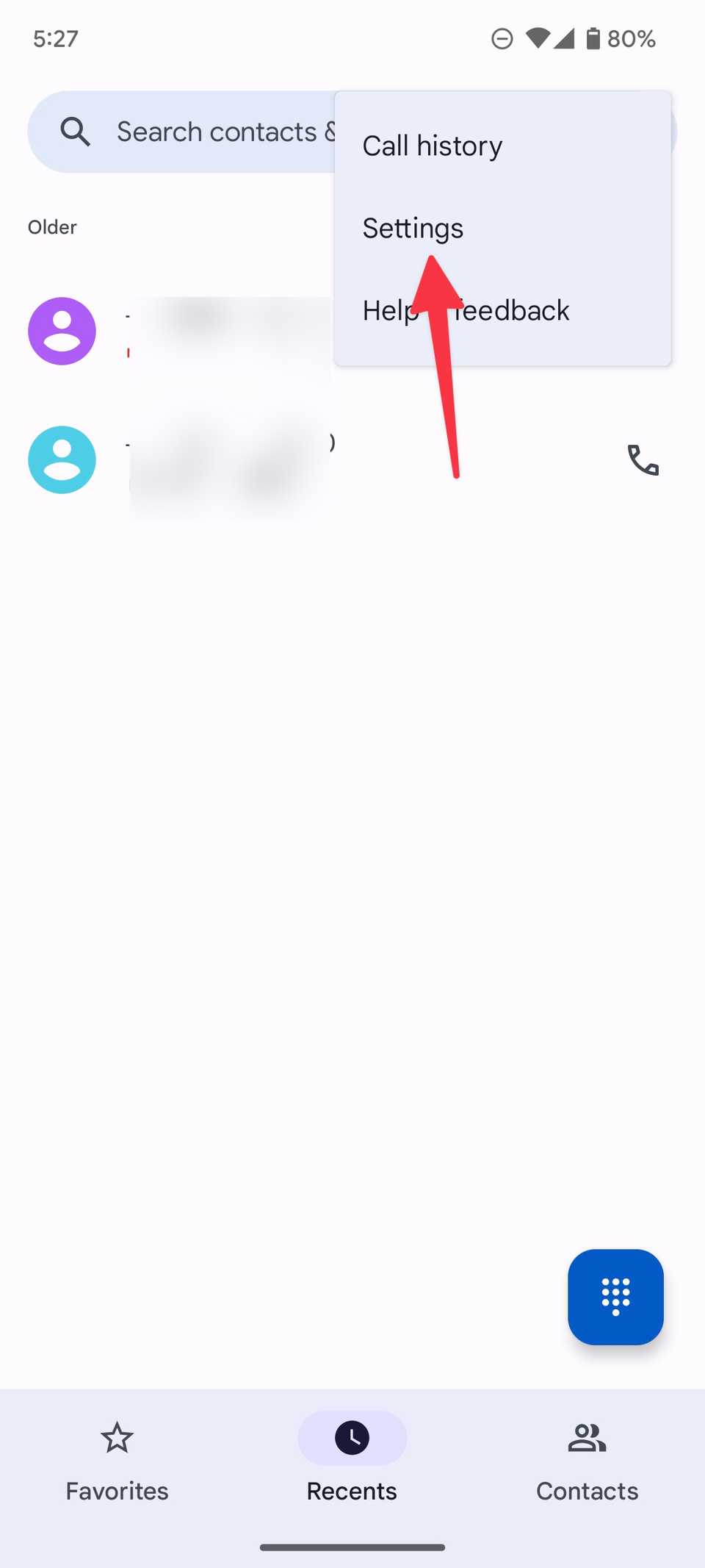 How to see blocked phone numbers on your Android phone