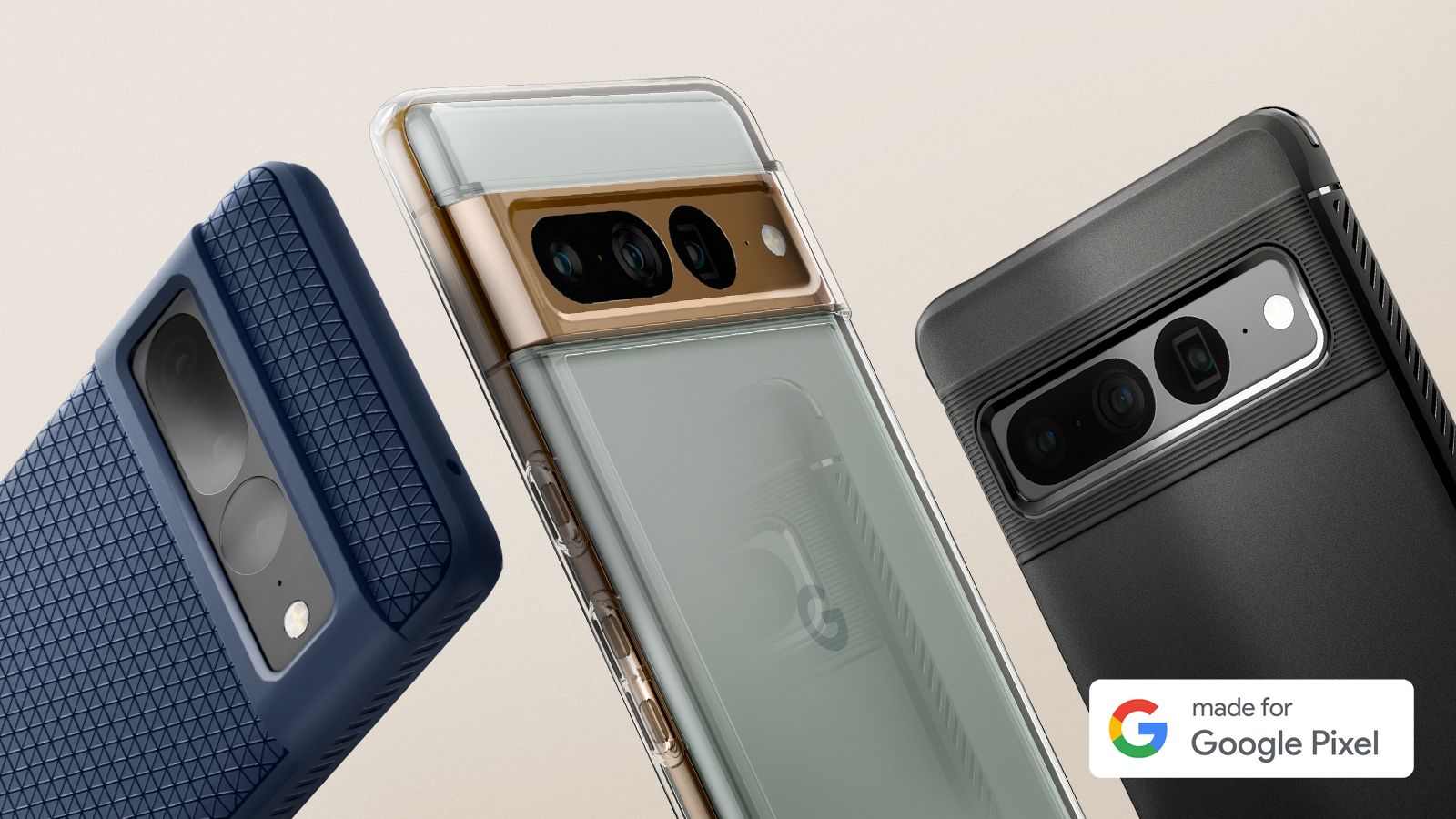 Look sharp with Spigen's sleek Made for Google collection for the
