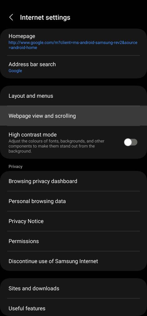 Android Internet Settings Samsung Internet: Everything you need to know
