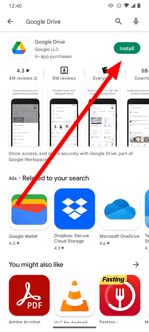 Map Android Drive How to access your Google Drive files from any device