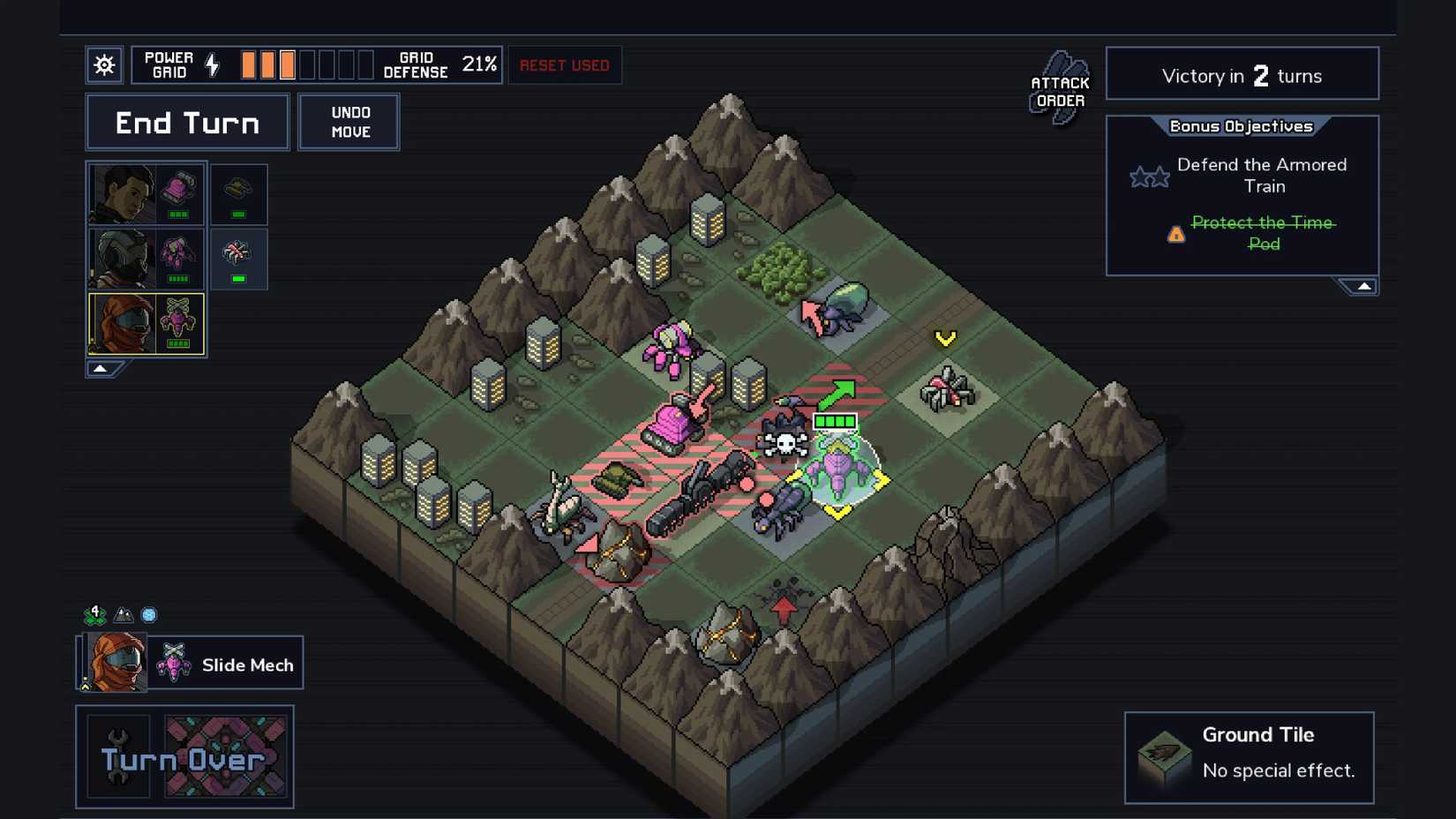 no jogo de violação com a interface do usuário